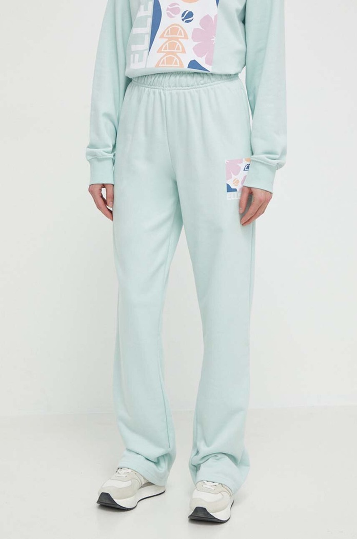 Donji dio trenirke Ellesse Sylvana Jog Pant print tirkizna SGV20248