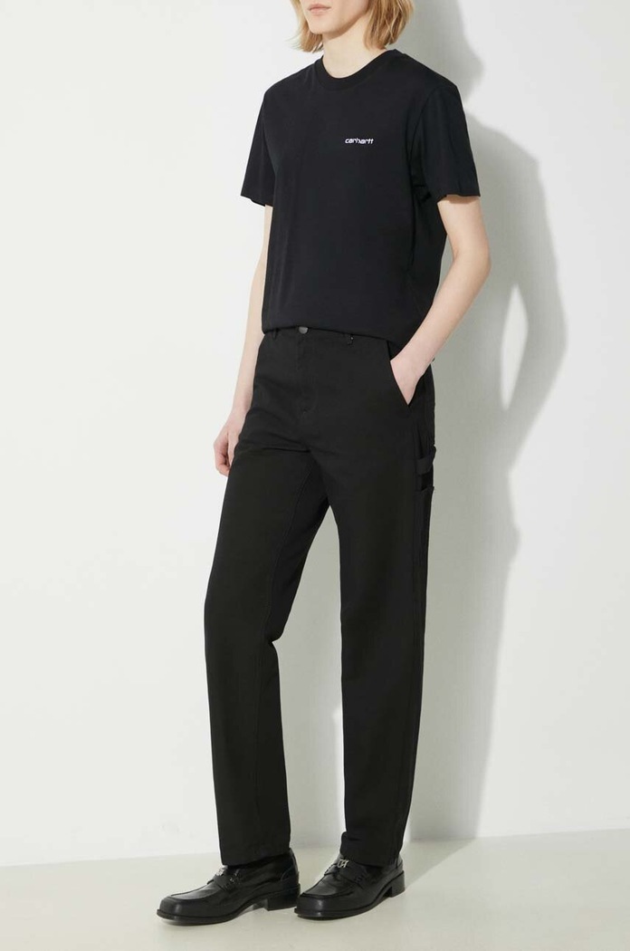 Bavlněné kalhoty Carhartt WIP Pierce Pant bavlna černá I033140.8902