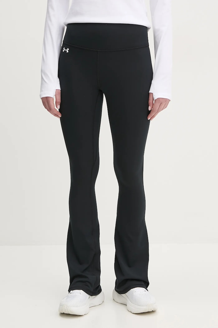 Under Armour leggins de antrenament Motion Flare tricotaj negru 1379176
