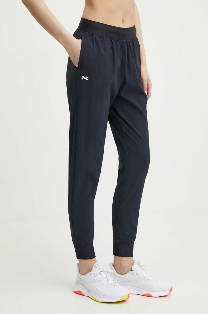 Tréningové nohavice Under Armour ArmourSport s elastanom čierna 1382727
