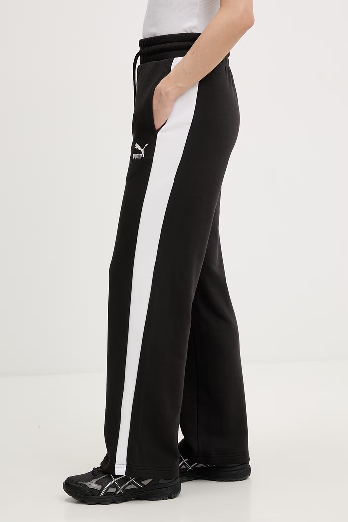 Îmbrăcăminte Puma pantaloni de trening femei ICONIC T7 625411 negru