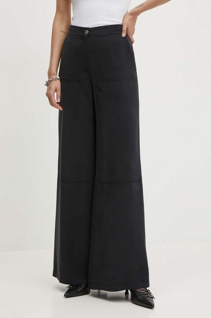Theory pantaloni panza negru O0309205