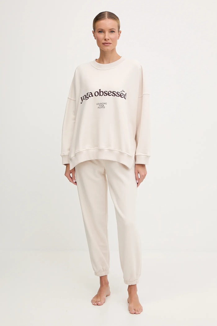JOYINME pantaloni de trening Kind Spodnie.Kind bej SS26