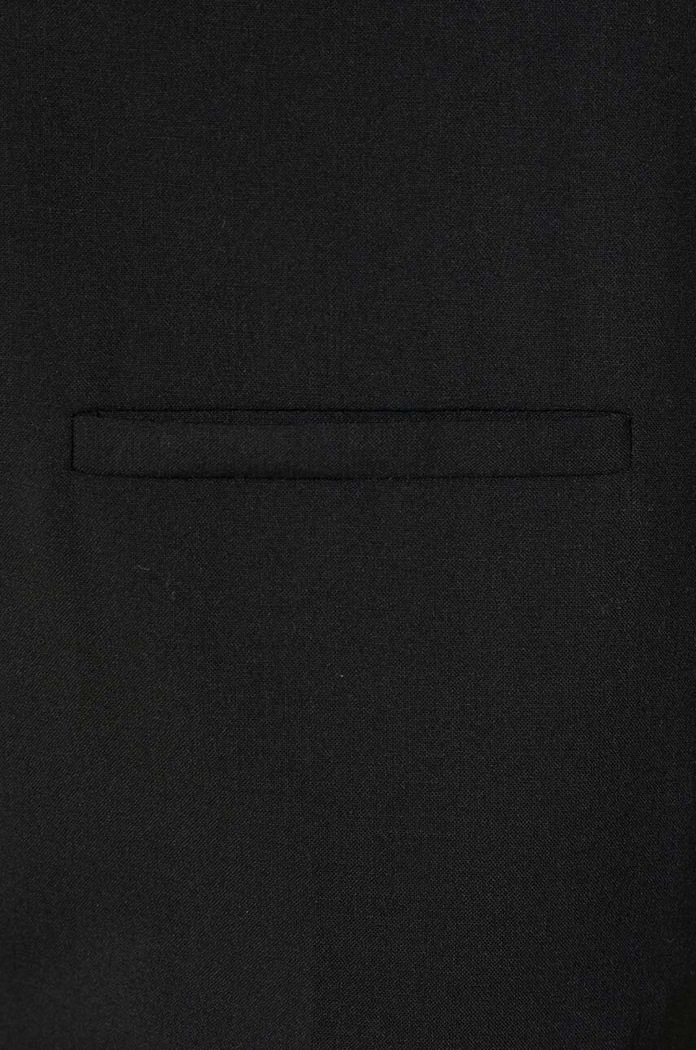 Vlněné kalhoty JW Anderson Front Pocket Straight Trousers TR0332.PG1321.999 černá