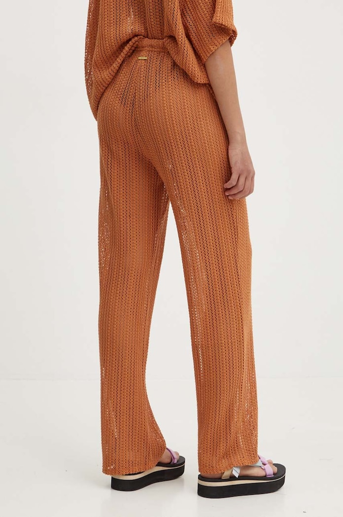 Odzież Billabong spodnie LARGO ABJX600226 pomarańczowy