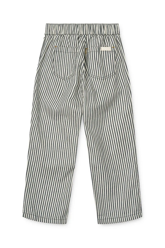 Fete Liewood pantaloni copii Harald Stripe Pants LW18852 albastru