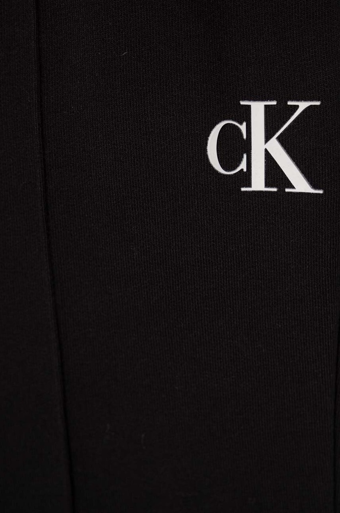 DÍVKA Dětské tepláky Calvin Klein Jeans IG0IG02285.PPYH černá