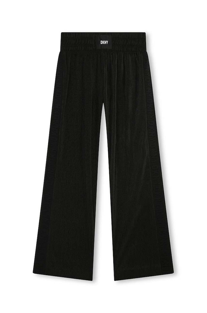Detské nohavice Dkny D60064.114.150 čierna SS24