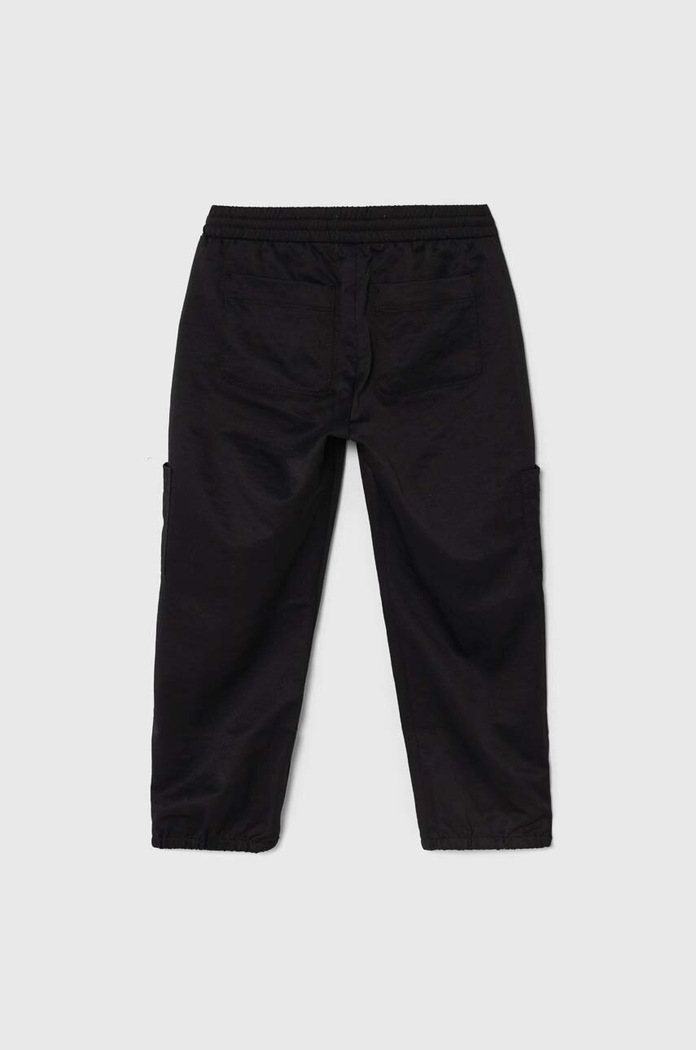 Abercrombie & Fitch pantaloni copii KI256.3035 negru SS24