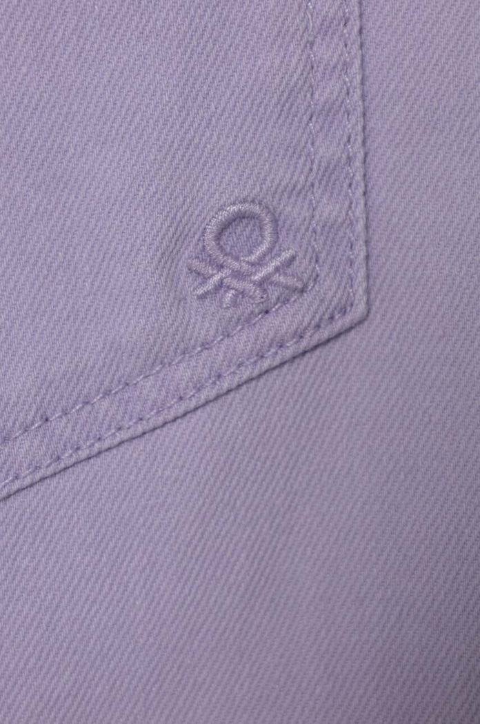 Dziewczynka United Colors of Benetton jeansy dziecięce 4RISCE02T.G.Seasonal fioletowy