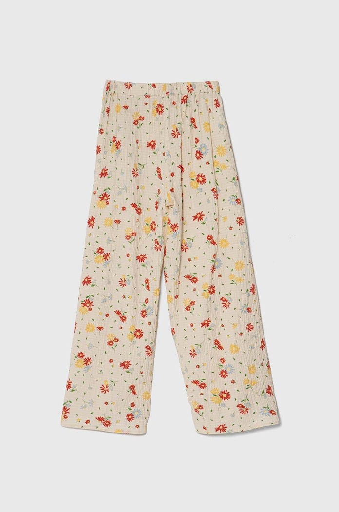 United Colors of Benetton gyerek nadrág 4RFGCF037.G.Seasonal bézs SS24