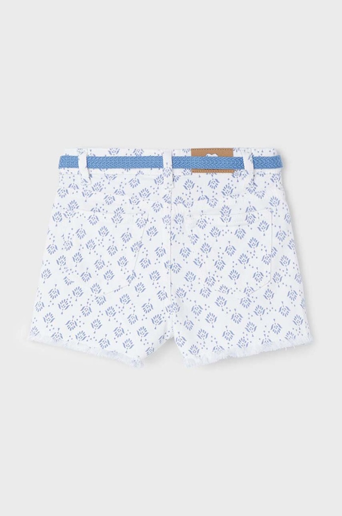 Dětské kalhoty Mayoral 3255.6G.Mini.PPYH bílá SS24