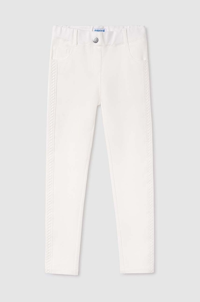 Mayoral pantaloni copii 6511.8F.Junior.PPYH bej SS24