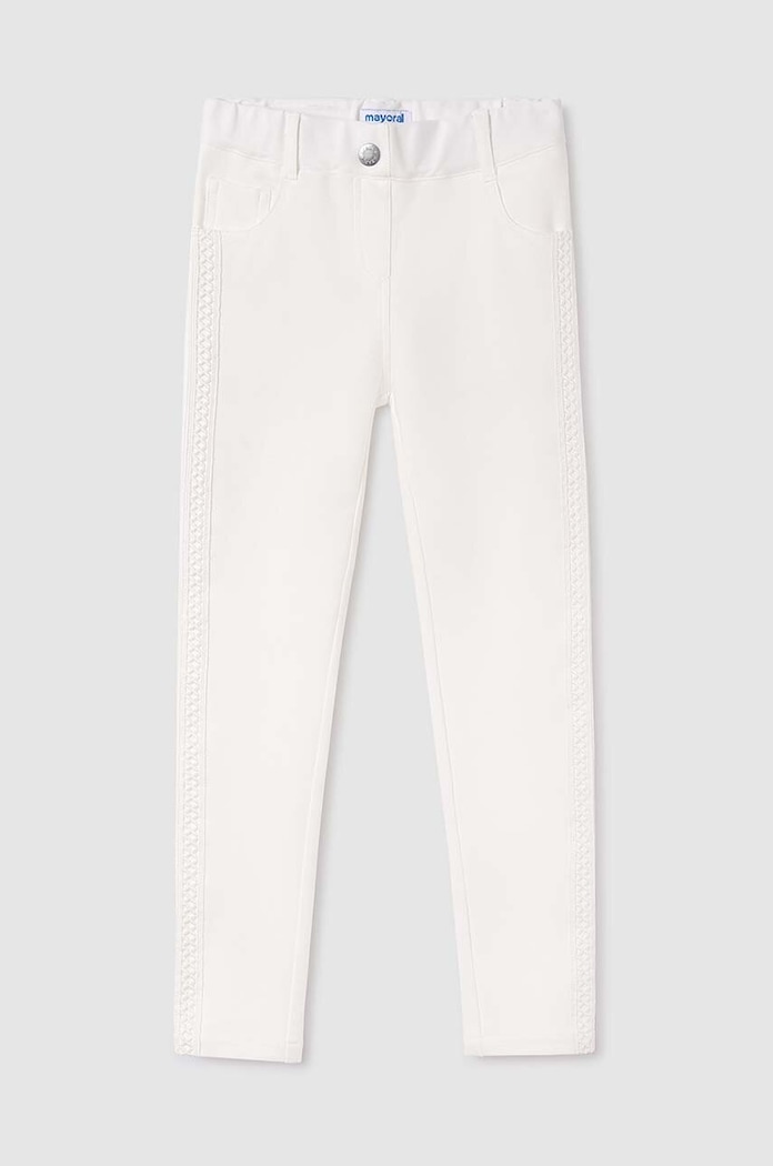 Mayoral pantaloni copii 6511.8F.Junior.PPYH bej SS24