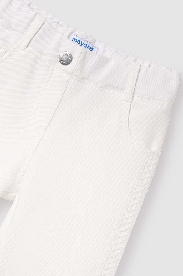 Mayoral pantaloni copii bej 6511.8F.Junior.PPYH