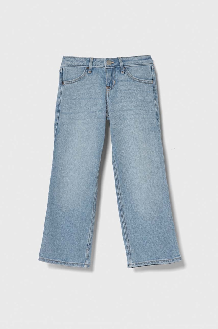 Abercrombie & Fitch jeansy dziecięce z regulacją niebieski KI255.3036