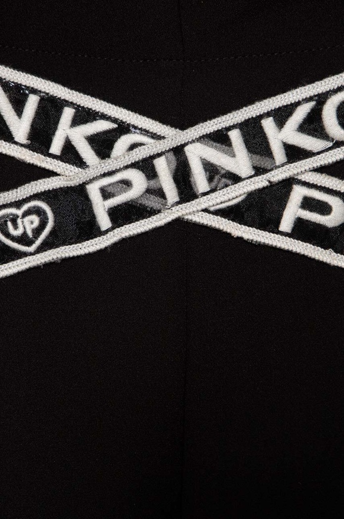 Lány Pinko Up gyerek nadrág S4PIJGPA090 fekete
