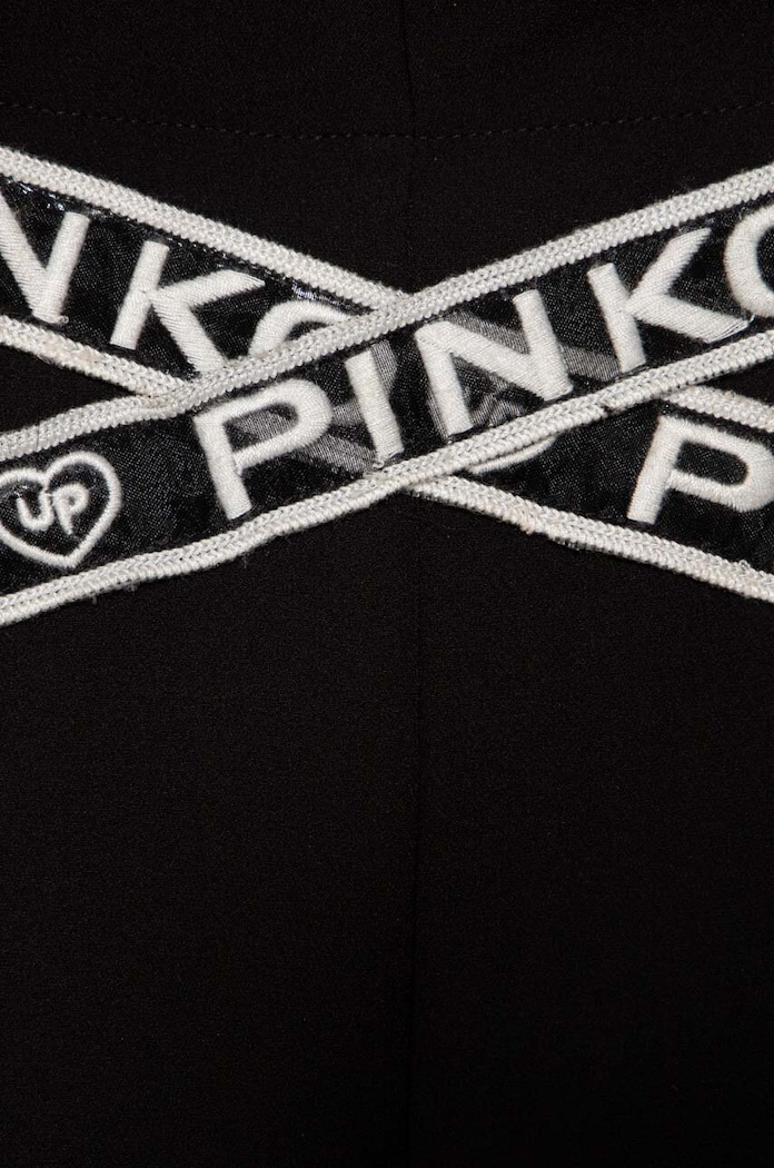 Lány Pinko Up gyerek nadrág S4PIJGPA090 fekete