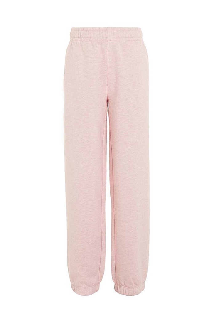 Tommy Hilfiger spodnie dresowe bawełniane dziecięce KS0KS00535.G.PPYH różowy SS24