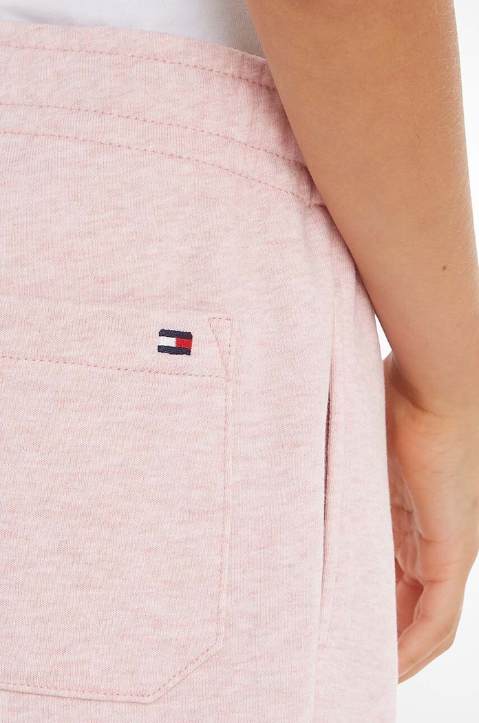 Tommy Hilfiger spodnie dresowe bawełniane dziecięce KS0KS00535.G.PPYH różowy