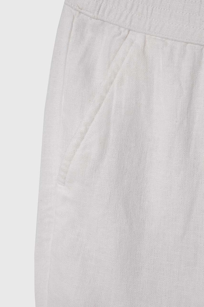 Abercrombie & Fitch Pantaloni de in pentru copii KI256.2560 alb SS24