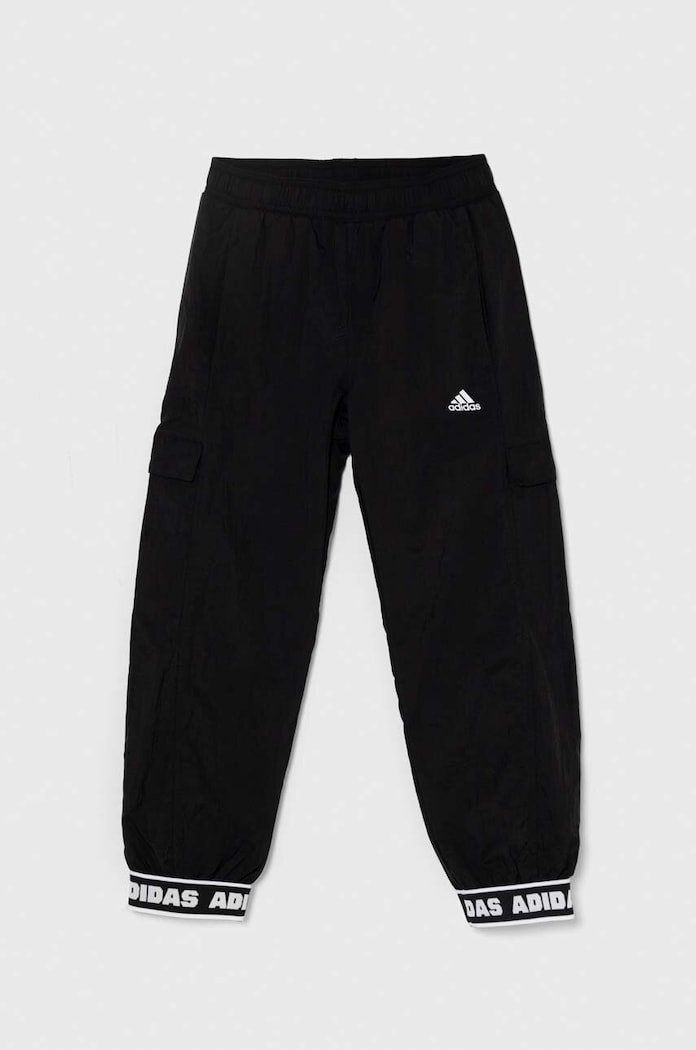 adidas Pantaloni de trening pentru copii negru IN1905
