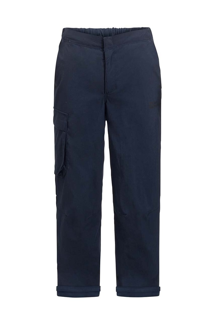 Jack Wolfskin spodnie dziecięce DESERT tkanina granatowy 1610611.92.152