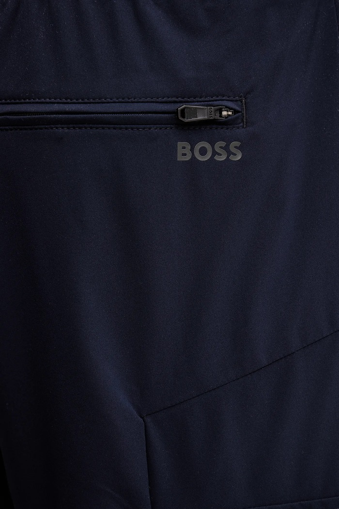 BOSS Green pantaloni de trening T_Urbanex-CargoLight bleumarin 50508339