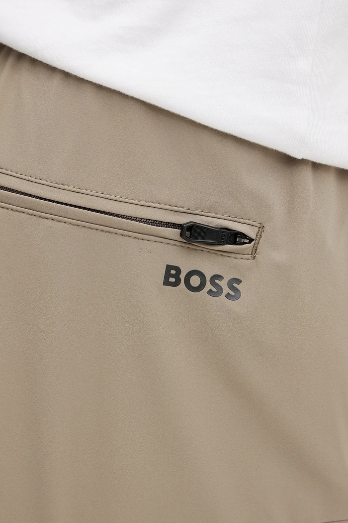 Παντελόνι φόρμας BOSS Green San Jared-C μπεζ 50508339