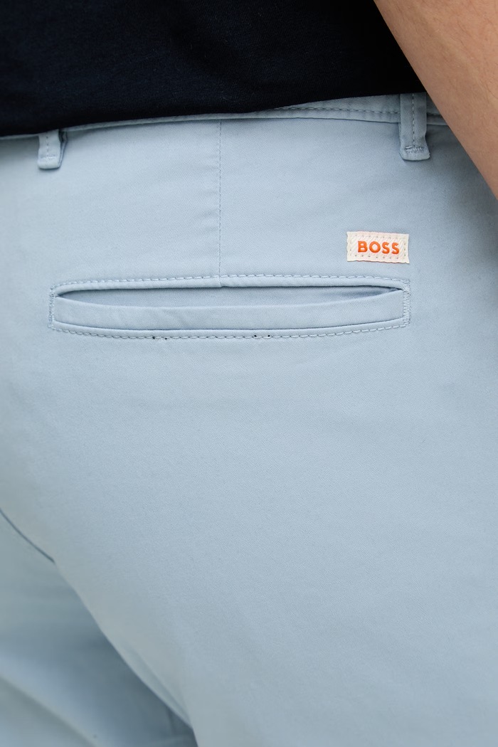 Hlače BOSS Orange plava 50510933