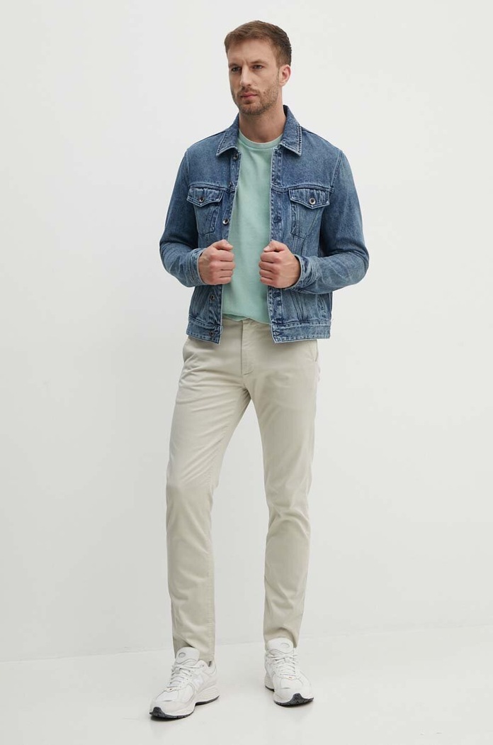 Nohavice BOSS Orange Chino_slim 50510933 béžová AA00