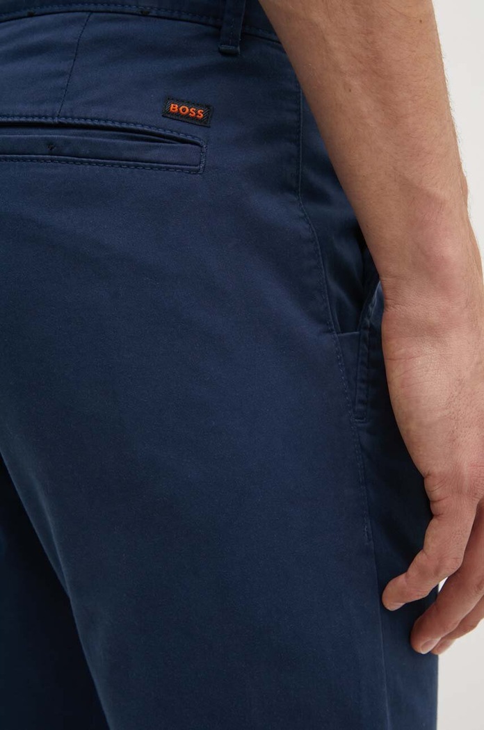 Hlače BOSS Orange Chino_slim plava 50510933