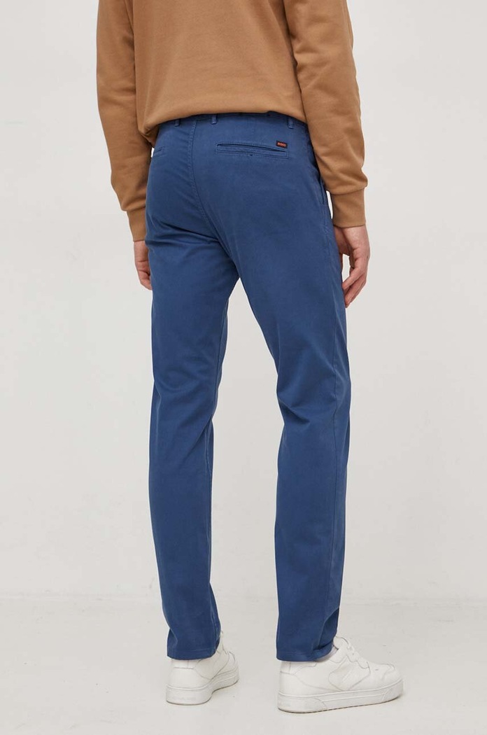 Odzież BOSS Orange spodnie Chino_slim 50510933 granatowy