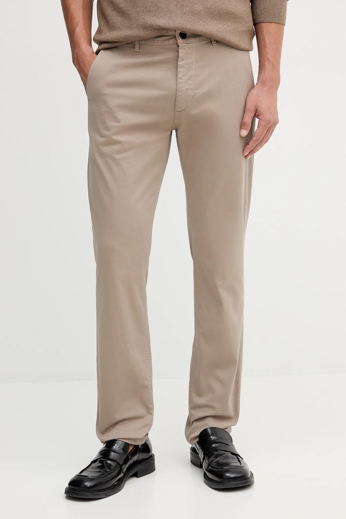 BOSS Orange pantaloni Chino_slim bej 50510933