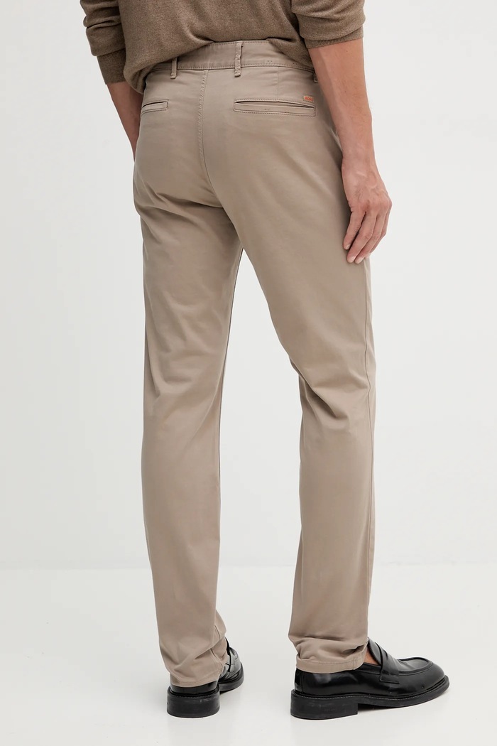 Îmbrăcăminte BOSS Orange pantaloni Chino_slim 50510933 bej