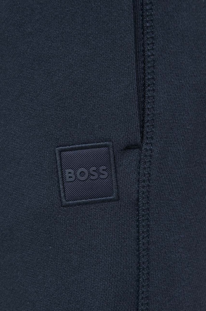 Bavlněné tepláky Boss Orange Sestart námořnická modř 50509303