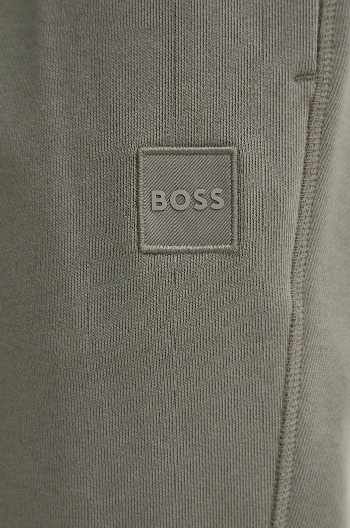 Bavlněné tepláky Boss Orange Sestart zelená 50509303