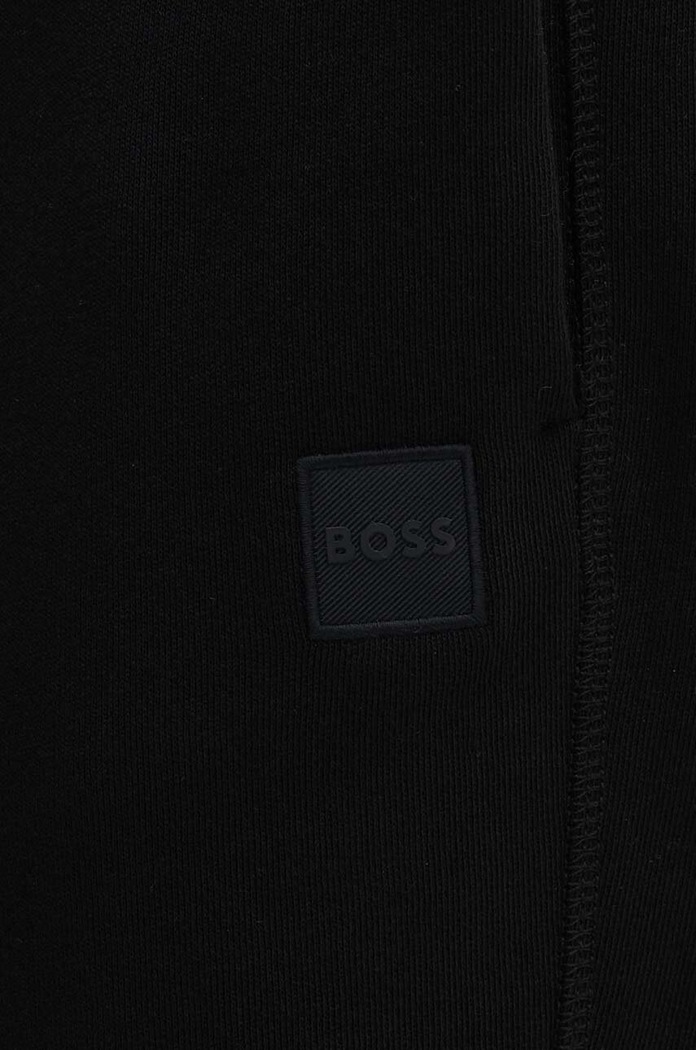 Бавовняні спортивні штани Boss Orange Sestart чорний 50509303