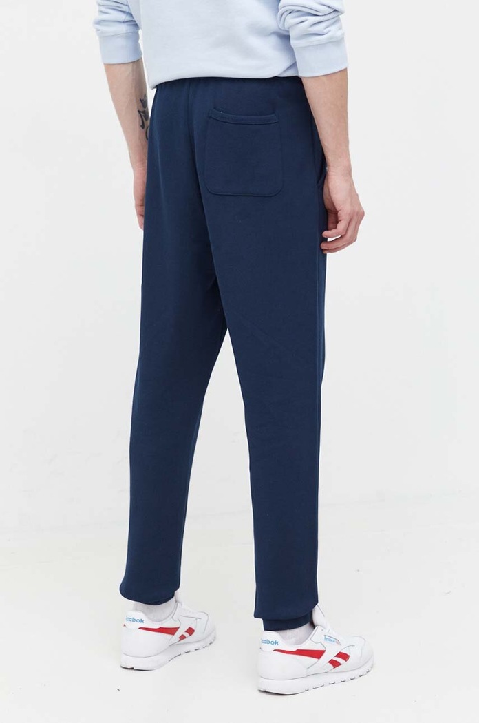 Odzież Tommy Jeans spodnie dresowe bawełniane DM0DM18355 granatowy