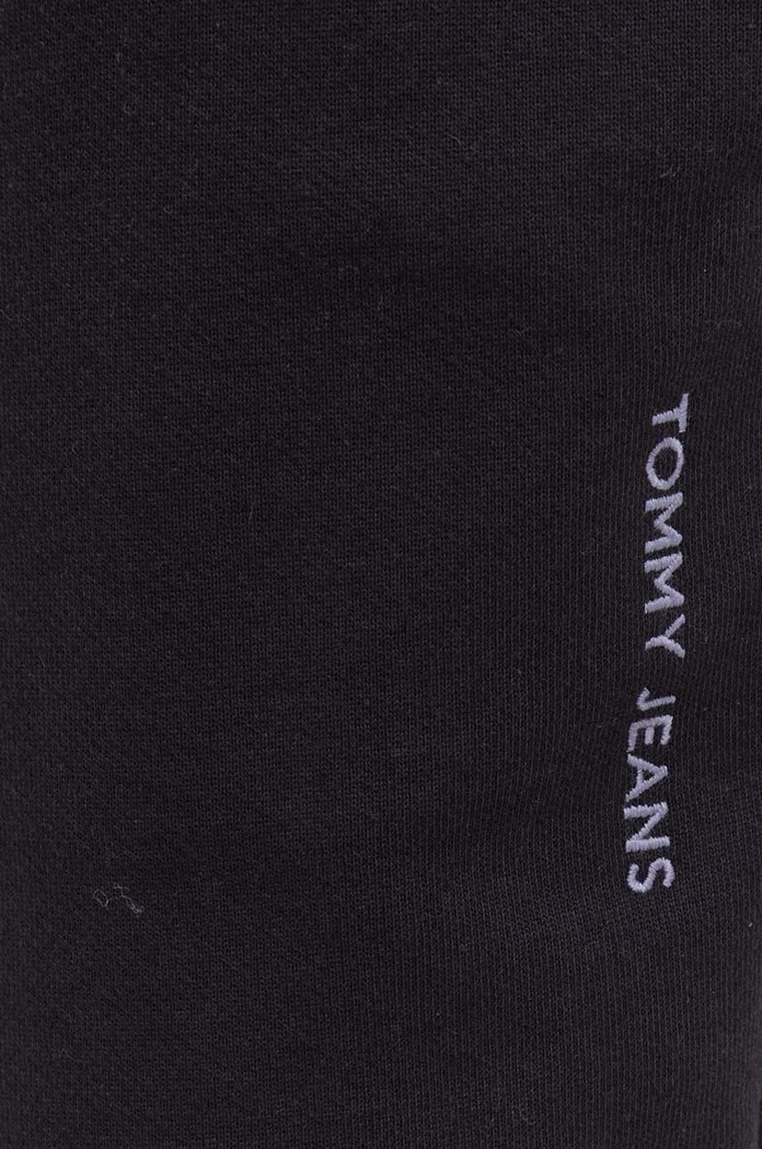 Tommy Jeans spodnie dresowe bawełniane czarny DM0DM18378