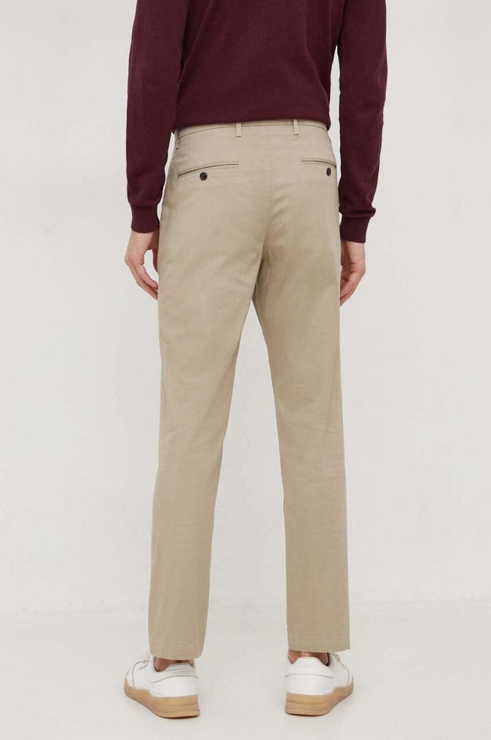 Odzież Tommy Hilfiger spodnie MW0MW33938 zielony