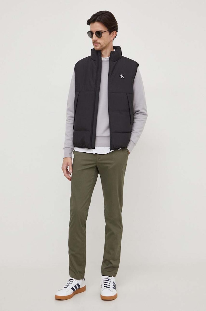 Kalhoty Tommy Hilfiger MW0MW33938 zelená SS24