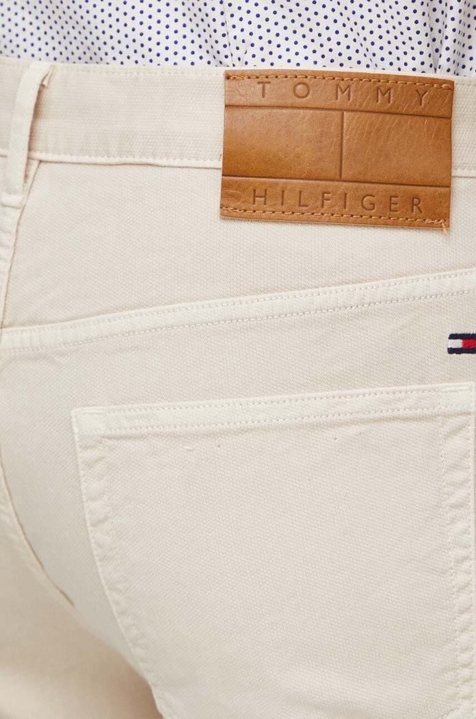 Tommy Hilfiger spodnie beżowy MW0MW33908