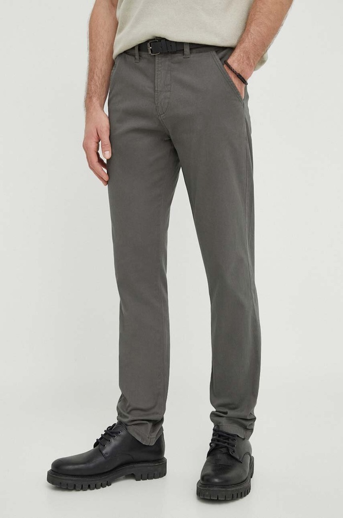 Kalhoty Lindbergh chinos zelená 30.07016.DKARMY