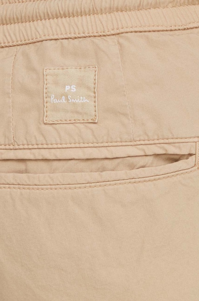 PS Paul Smith spodnie bawełniane beżowy M2R.652X.M21477