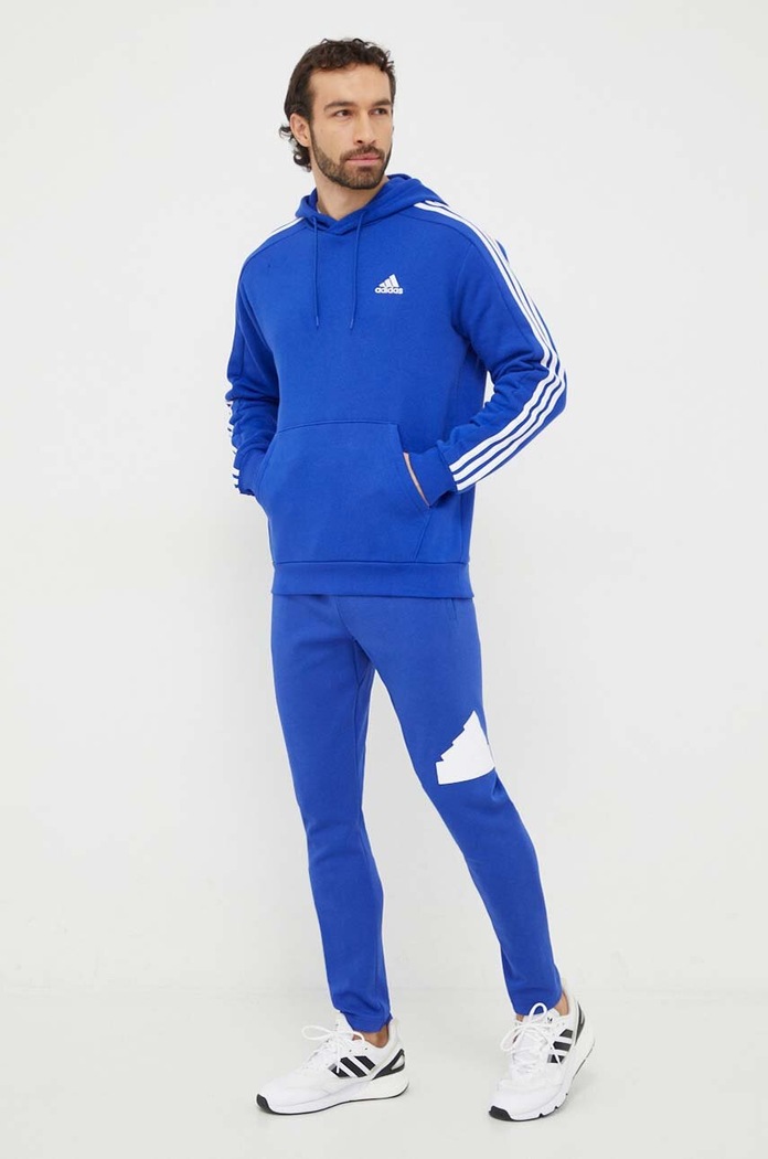 adidas spodnie dresowe IR9178 niebieski SS24