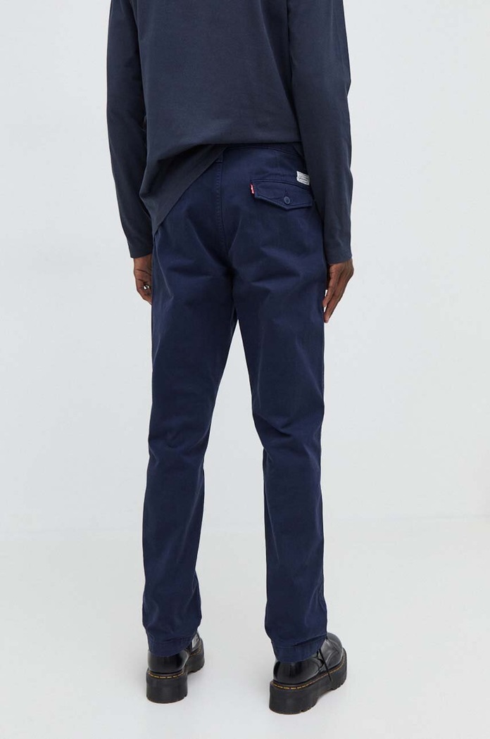 Odzież Levi's spodnie chinos męskie bawełniane A5753 granatowy