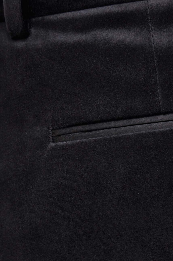Hlače Sisley crna 42QJSF041