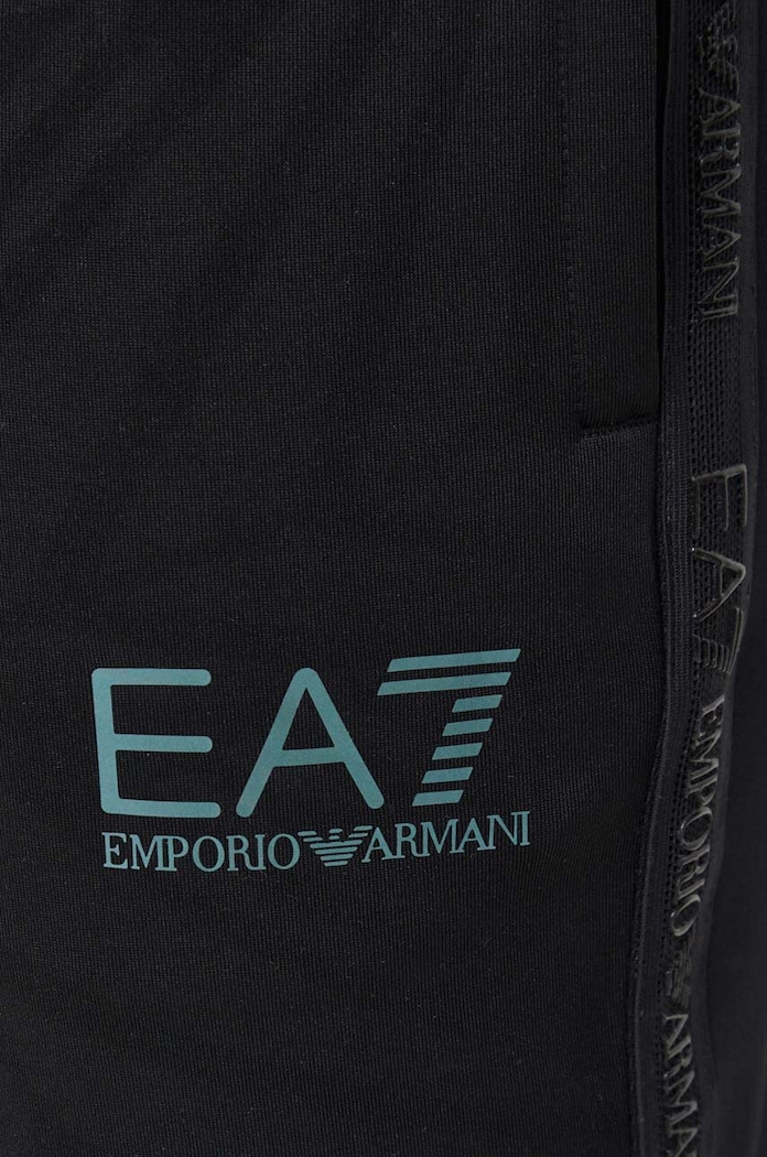 Odzież EA7 Emporio Armani spodnie dresowe 3DPP55.PJAHZ czarny
