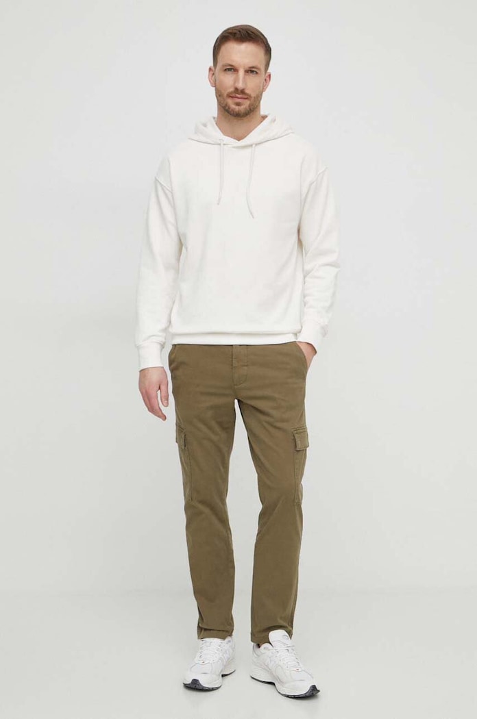 Pepe Jeans spodnie SLIM CARGO PM211641 zielony SS24